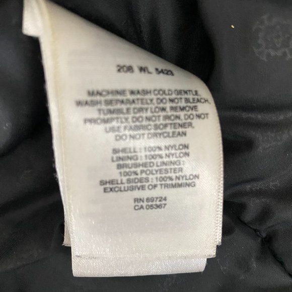 Columbia Ski Jacket Womens XL Black White Full Zip Gold Lined (READ) - Picture 8 of 16